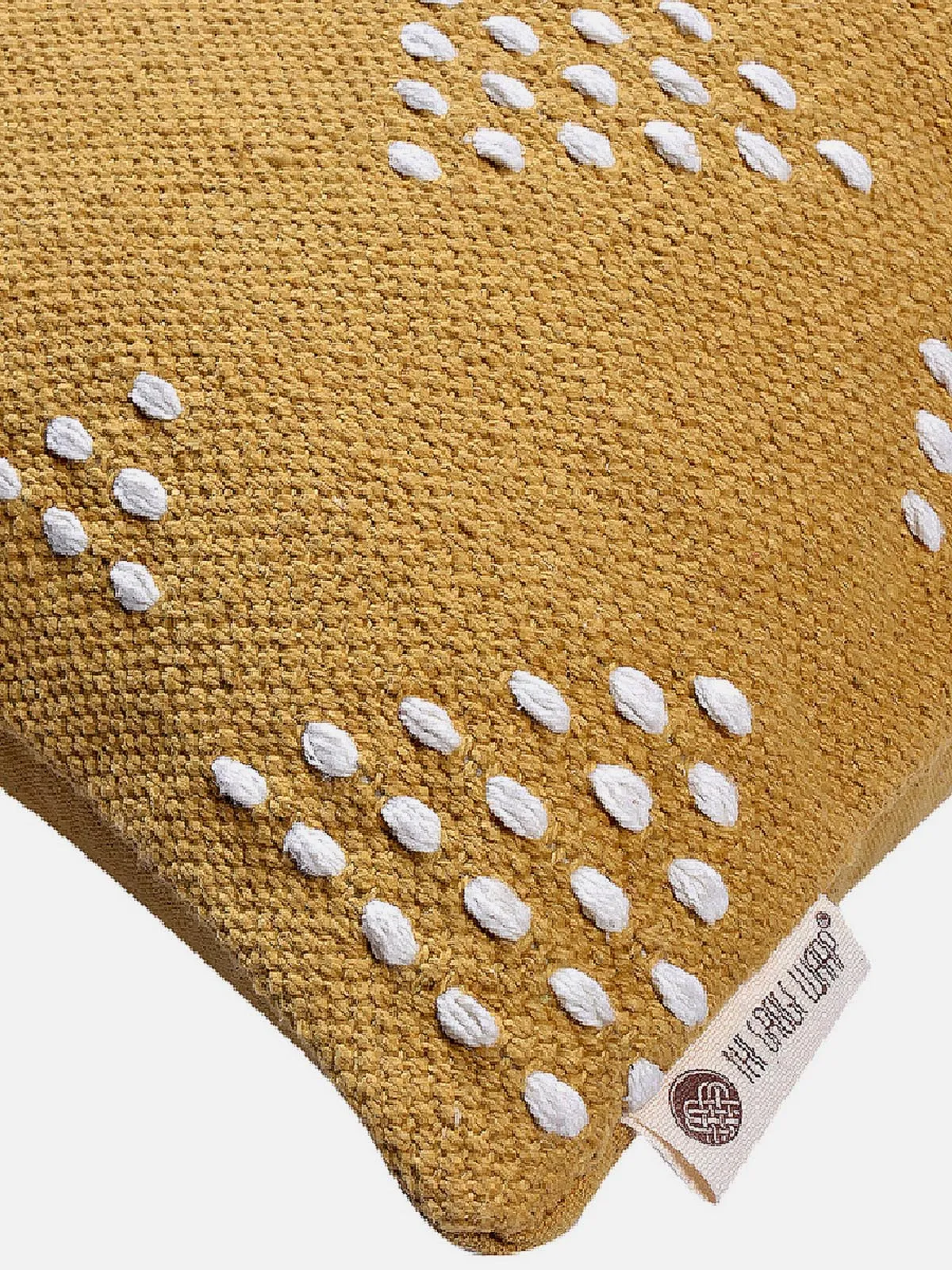 Atrisuta Solids Cushion Cover Camel Yellow