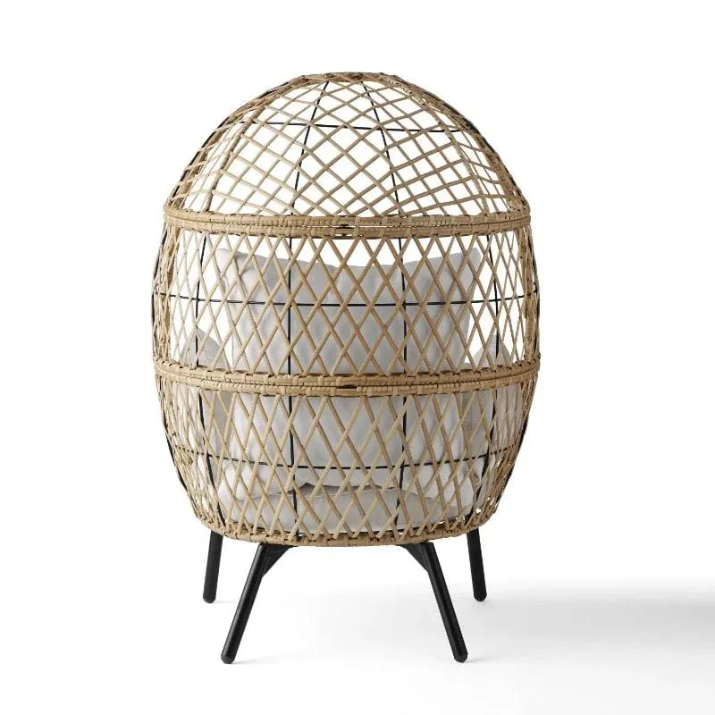 Better Homes & Gardens Wicker Kid's Outdoor Egg Chair with Cushions