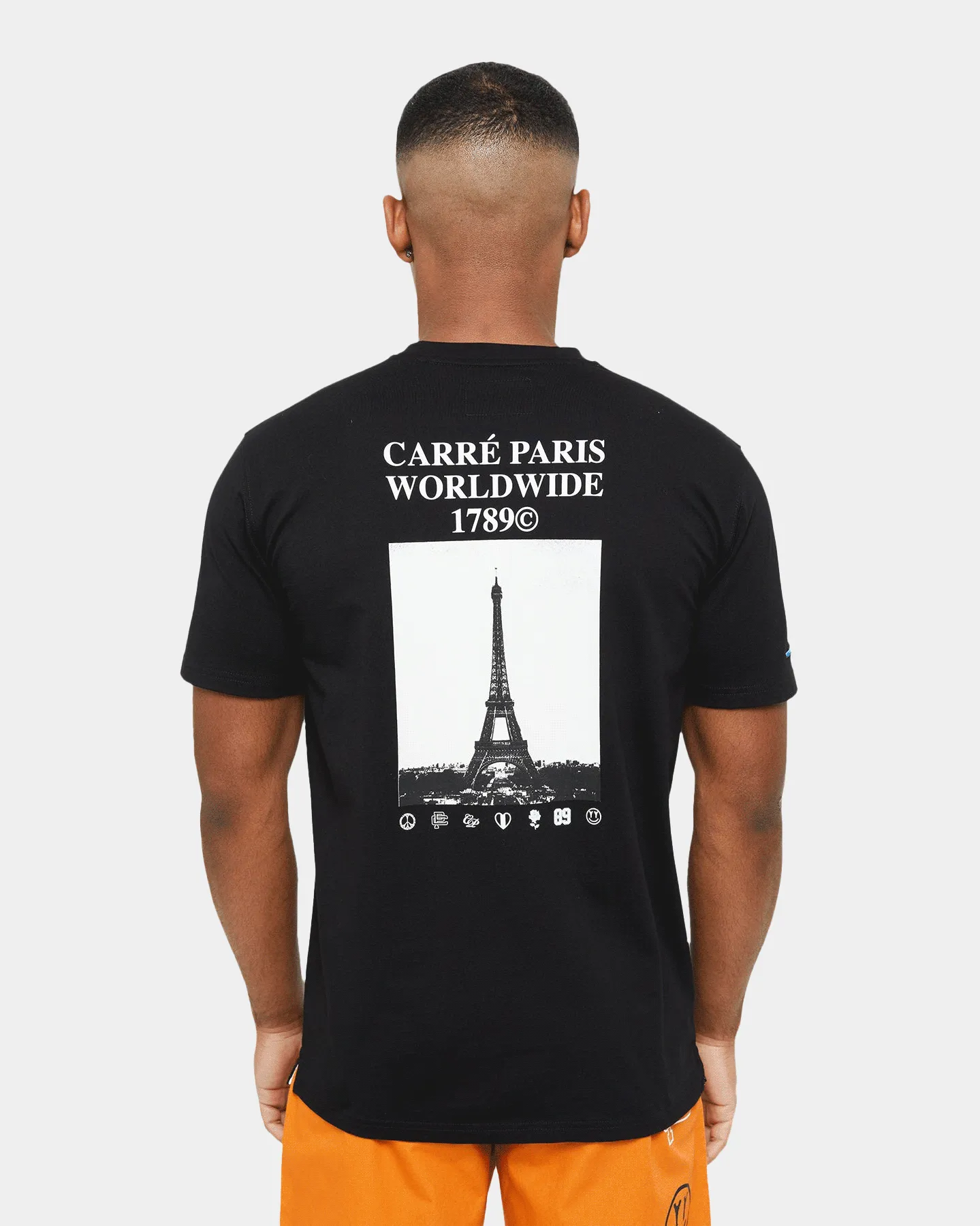 Carre Worldwide UV CLS T-Shirt Black