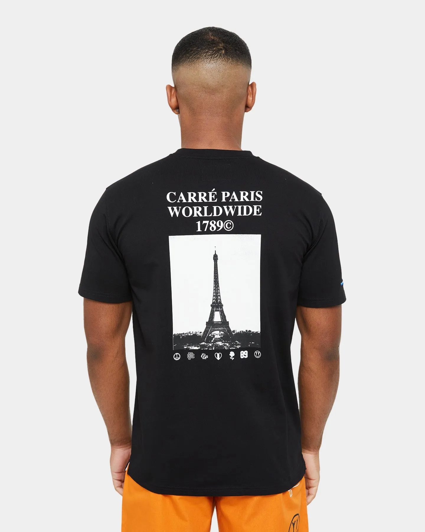 Carre Worldwide UV CLS T-Shirt Black