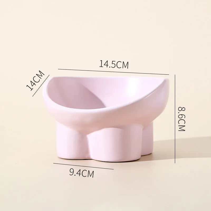 Ceramic Elevated Cat and Dog Bowls