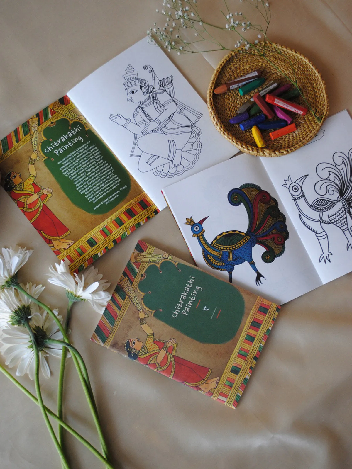 Chitrakathi Colouring Book Multicolour