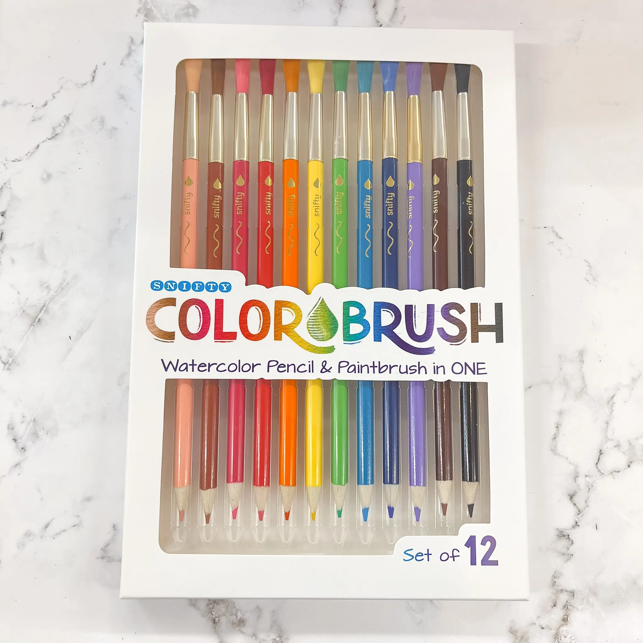 Colorbrush Watercolor Pencil/ Brush Set - Regular