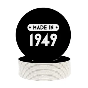 Custom Made In Year Birthday Coasters