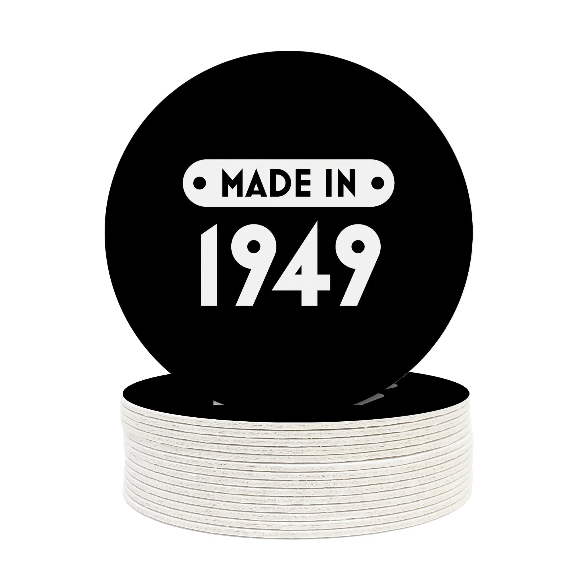 Custom Made In Year Birthday Coasters
