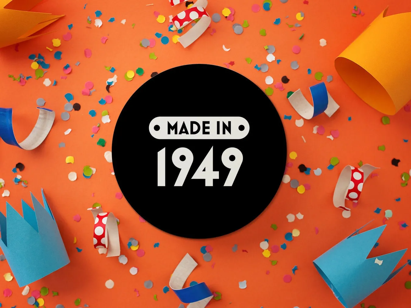 Custom Made In Year Birthday Coasters