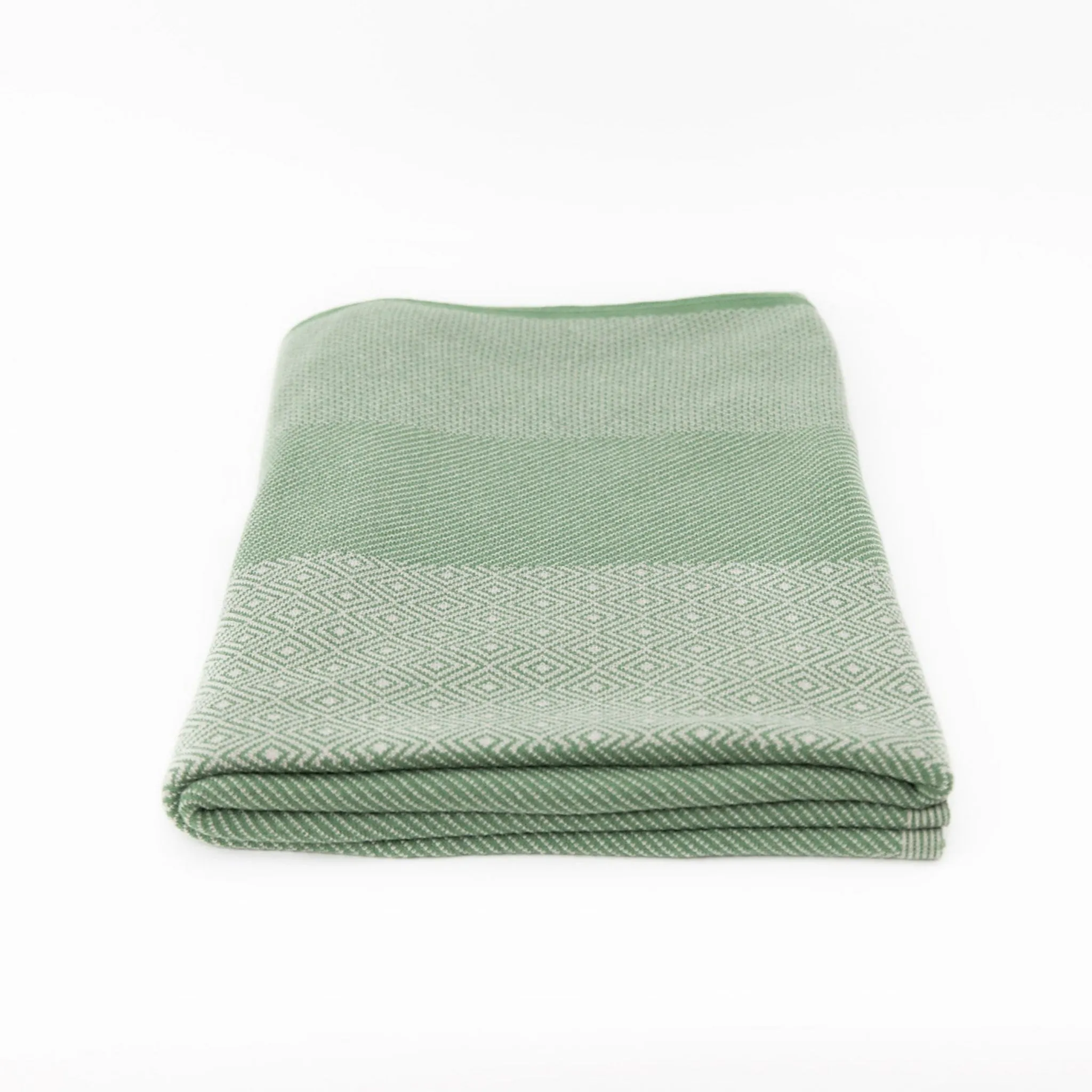 Elephant Throw Green