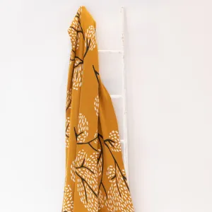 Elephant Throw Mustard
