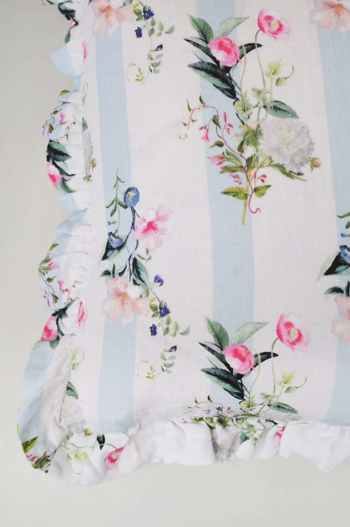 Flora Stripe Cushion