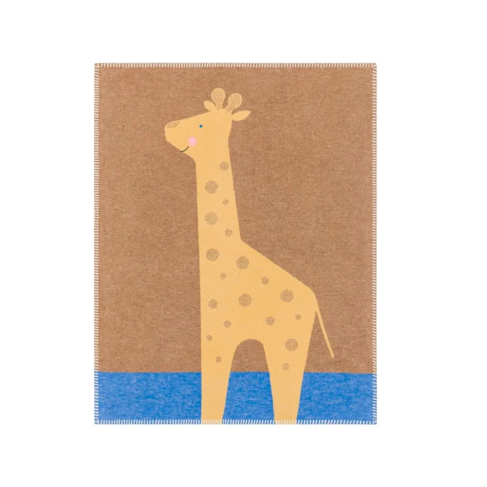 Fussenneger Lili Baby Blanket Embroidered Giraffe 70X90cm