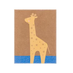Fussenneger Lili Baby Blanket Embroidered Giraffe 70X90cm