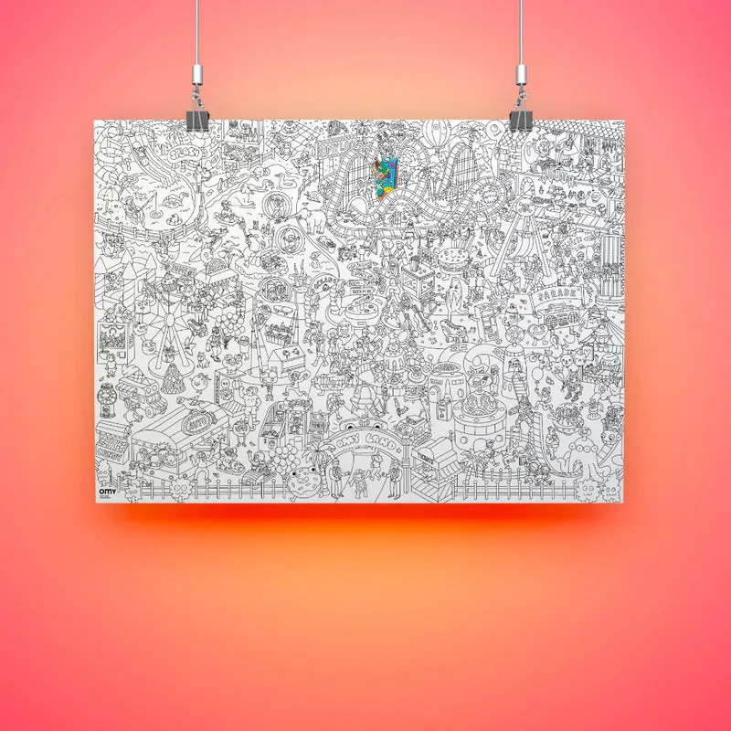 Giant Colouring Poster (Fun Park)