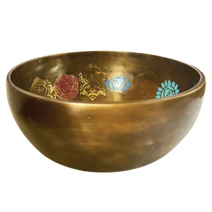 Hand Hammered 7 Chakras Singing Bowl Hand Hammered 7 Chakras Singing Bowl
