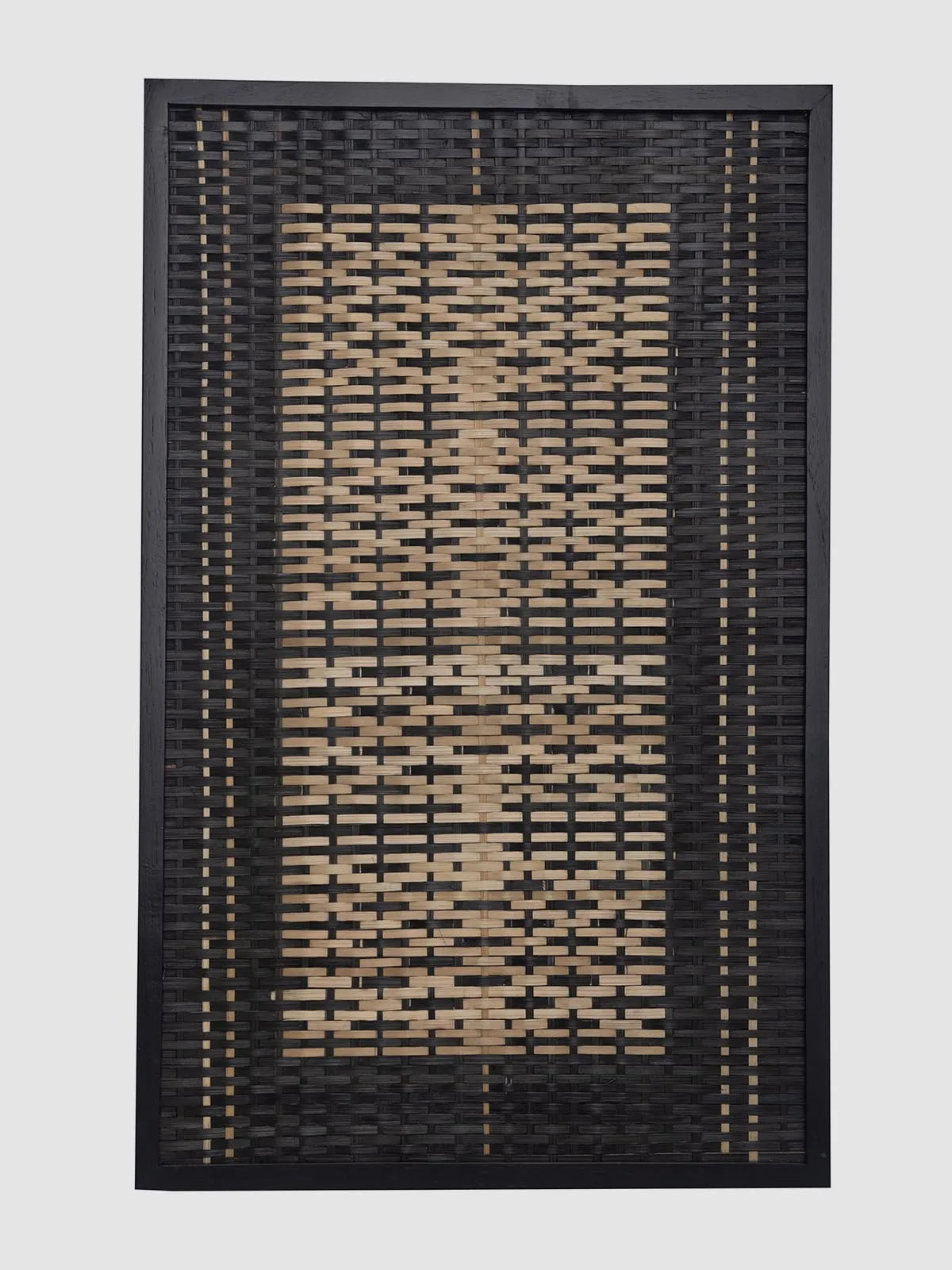 Handcrafted Wall Art Bamboo - Framed