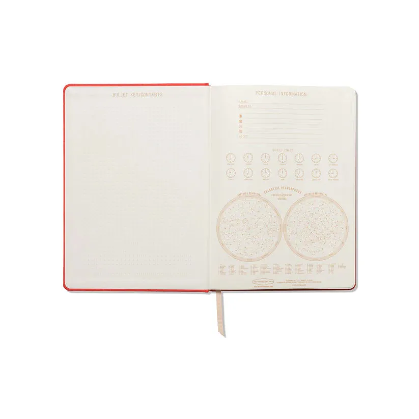 Jumbo Bookcloth Journal - Good Things Are Coming