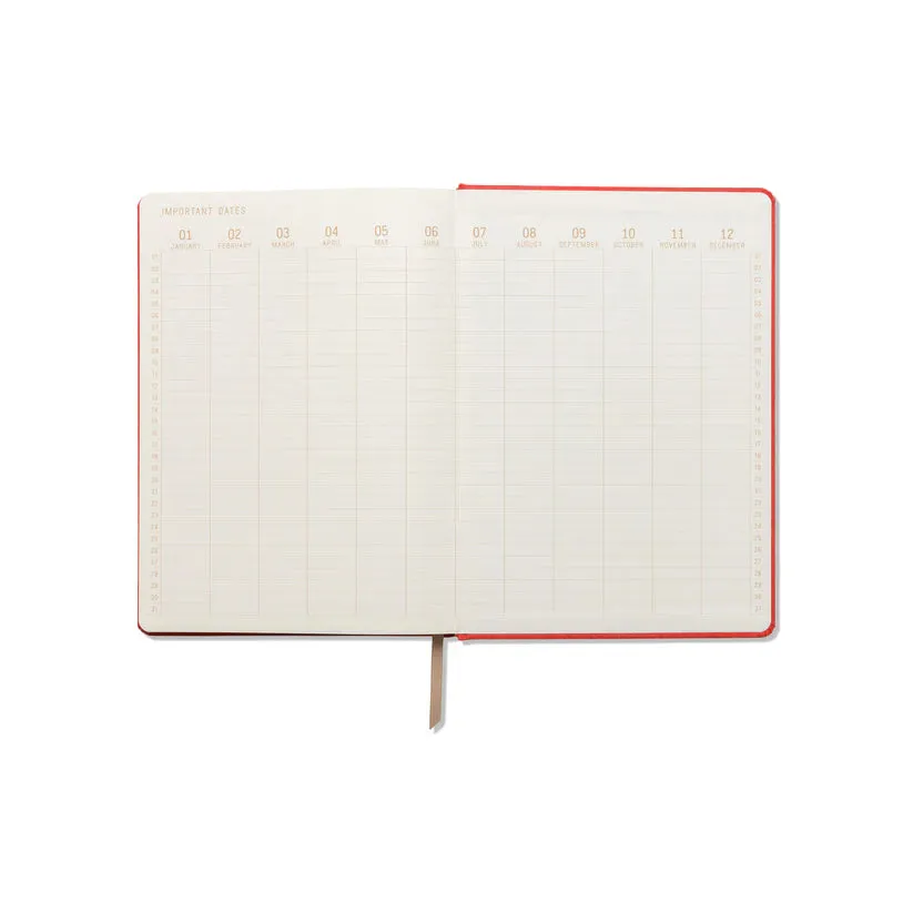Jumbo Bookcloth Journal - Good Things Are Coming