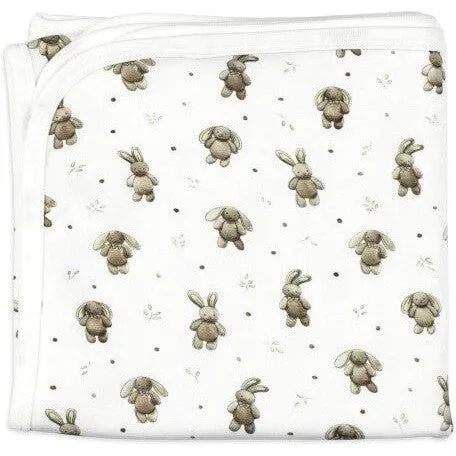 L'ovedbaby Organic Blanket | Brixy Bunny Shadow