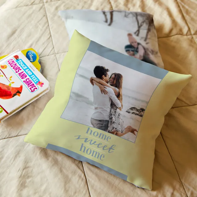 Personalised Photo Cushions - Home Sweet Home