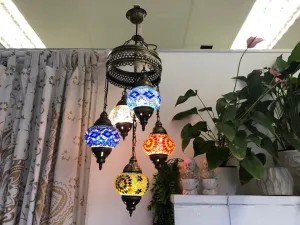 Turkish Lantern Hanging 5 Tier